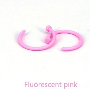 Bright pink nose rings 3 for $10